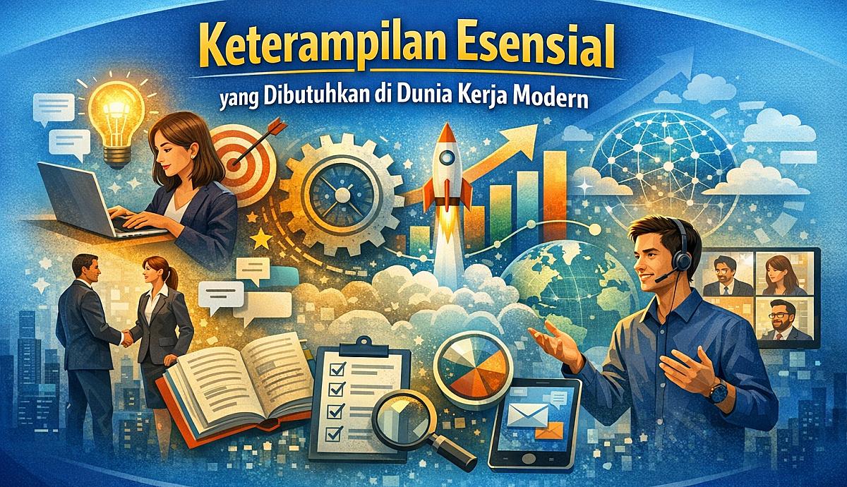Keterampilan Esensial yang Dibutuhkan di Dunia Kerja Modern