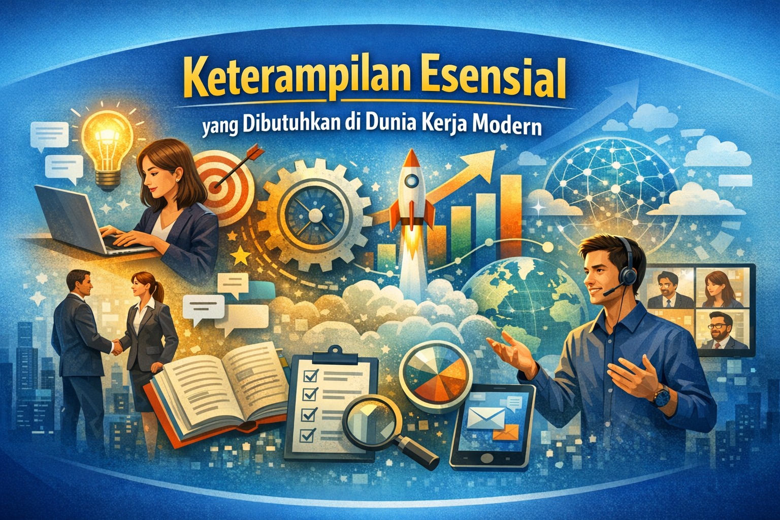Keterampilan Esensial yang Dibutuhkan di Dunia Kerja Modern