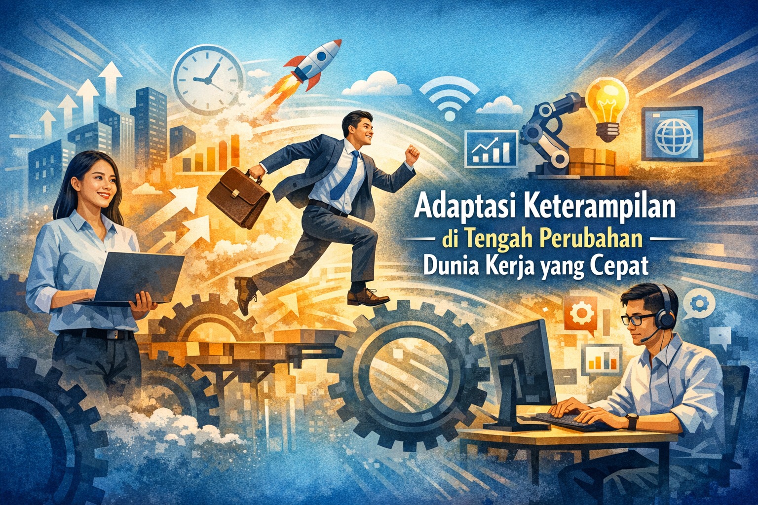 Adaptasi Keterampilan di Tengah Perubahan Dunia Kerja yang Cepat