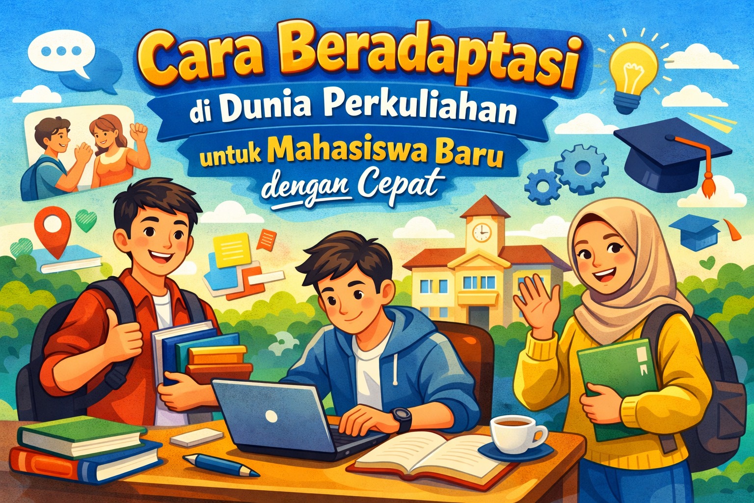 Cara Beradaptasi di Dunia Perkuliahan untuk Mahasiswa Baru dengan Cepat