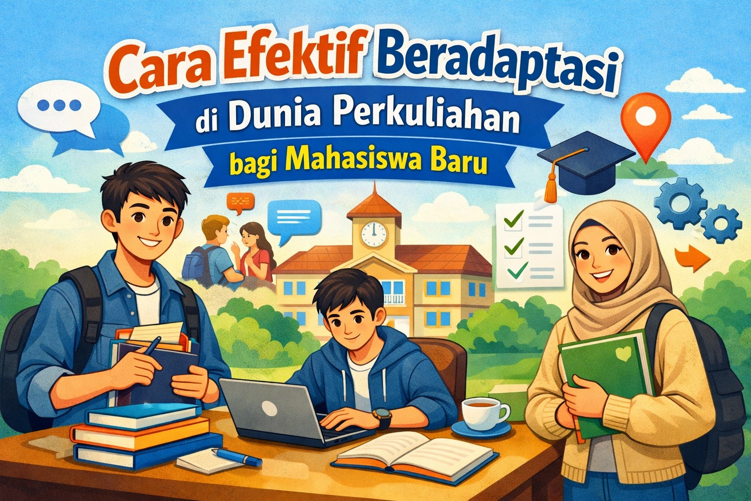 Cara Efektif Beradaptasi di Dunia Perkuliahan bagi Mahasiswa Baru