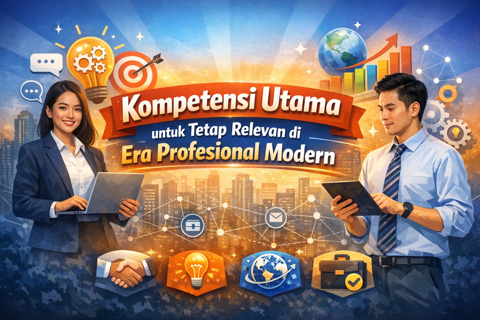 Kompetensi Utama untuk Tetap Relevan di Era Profesional Modern