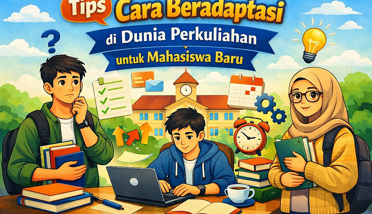 Tips Cara Beradaptasi di Dunia Perkuliahan untuk Mahasiswa Baru agar Tidak Kaget