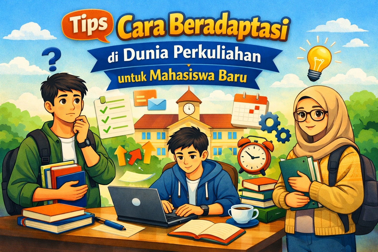 Tips Cara Beradaptasi di Dunia Perkuliahan untuk Mahasiswa Baru agar Tidak Kaget