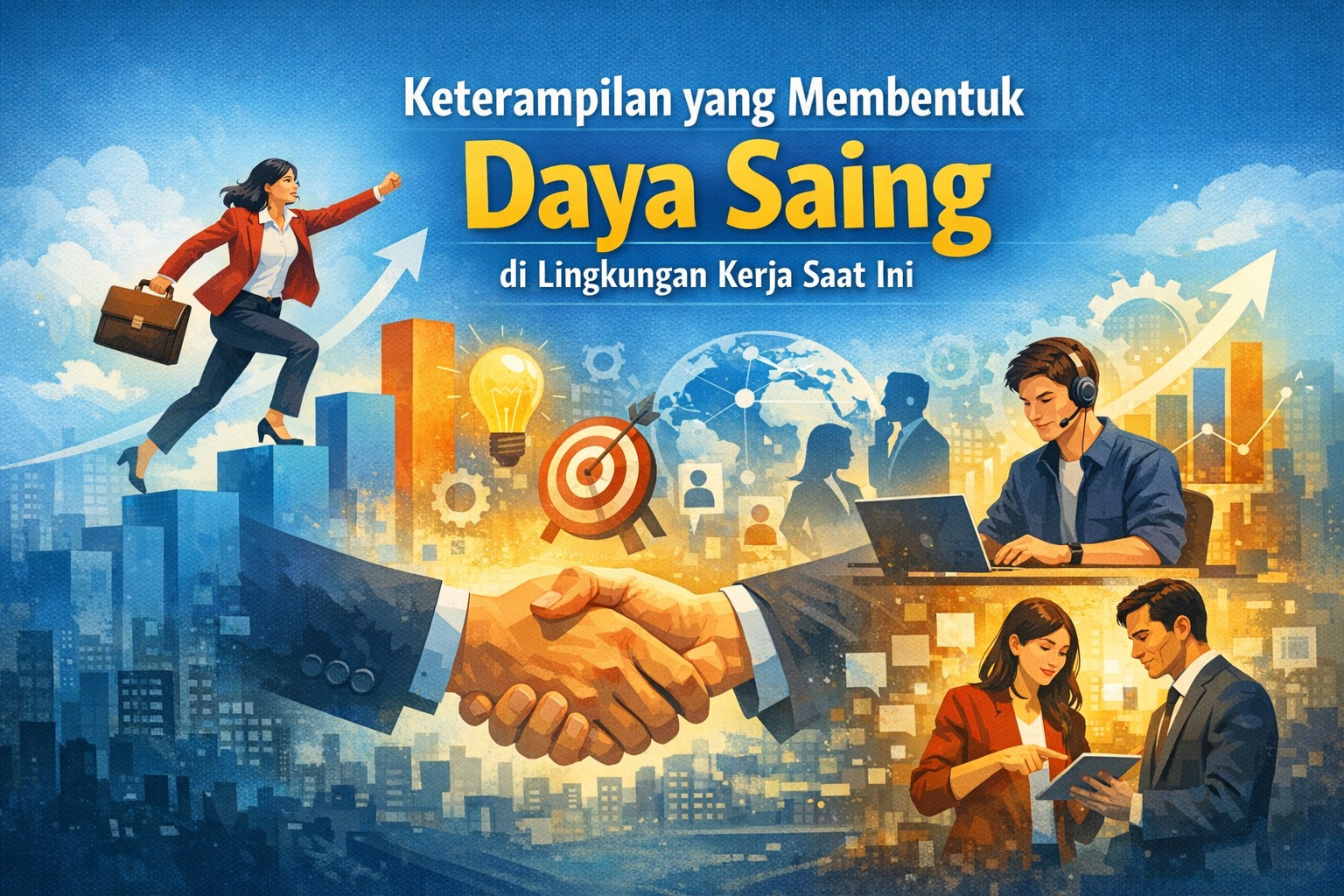 Keterampilan yang Membentuk Daya Saing di Lingkungan Kerja Saat Ini