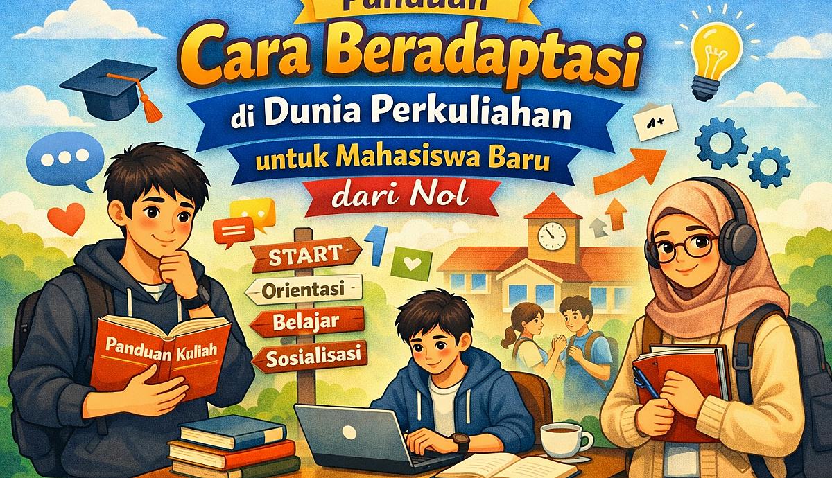Panduan Cara Beradaptasi di Dunia Perkuliahan untuk Mahasiswa Baru dari Nol