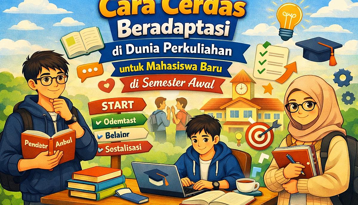 Cara Cerdas Beradaptasi di Dunia Perkuliahan untuk Mahasiswa Baru di Semester Awal