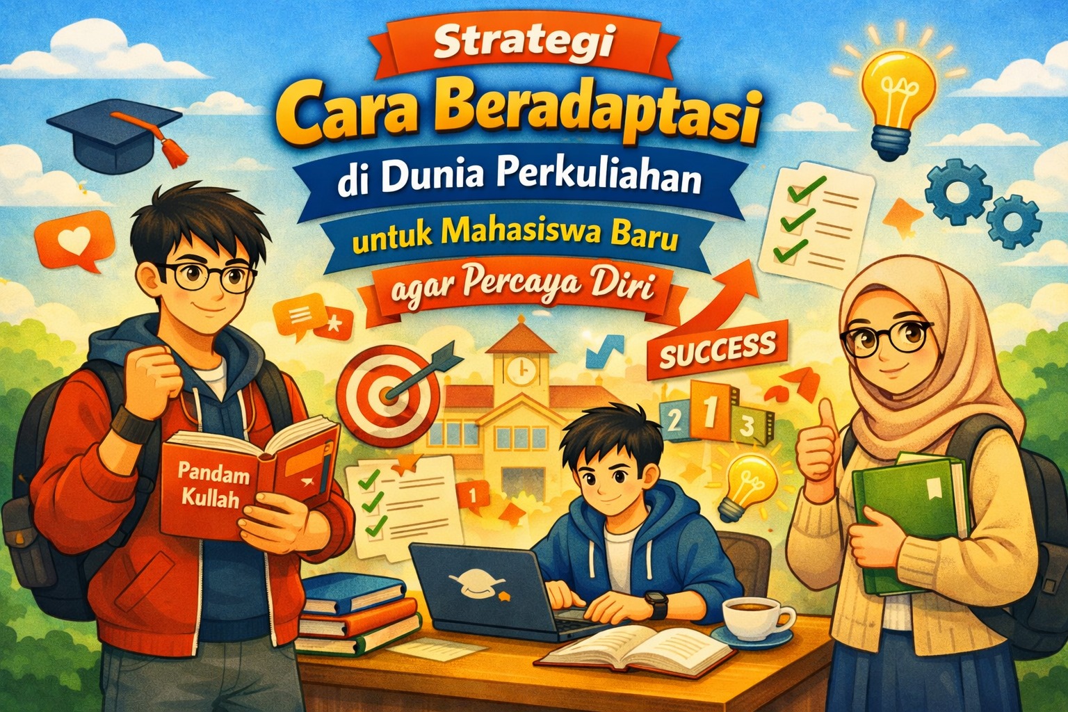 Strategi Cara Beradaptasi di Dunia Perkuliahan untuk Mahasiswa Baru agar Percaya Diri