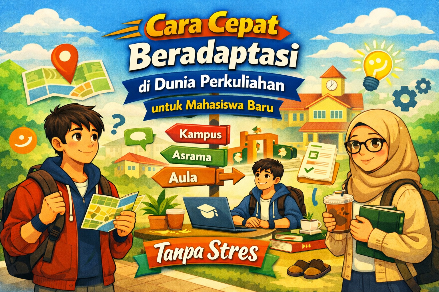 Cara Cepat Beradaptasi di Dunia Perkuliahan untuk Mahasiswa Baru di Lingkungan Baru