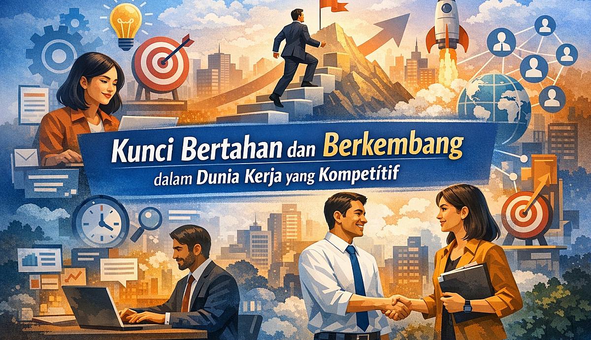 Kunci Bertahan dan Berkembang dalam Dunia Kerja yang Kompetitif
