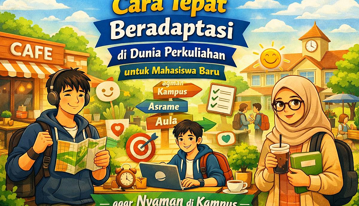Cara Tepat Beradaptasi di Dunia Perkuliahan untuk Mahasiswa Baru agar Nyaman di Kampus