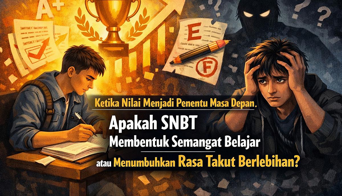 Ketika Nilai Menjadi Penentu Masa Depan, Apakah SNBT Membentuk Semangat Belajar atau Menumbuhkan Rasa Takut Berlebihan?