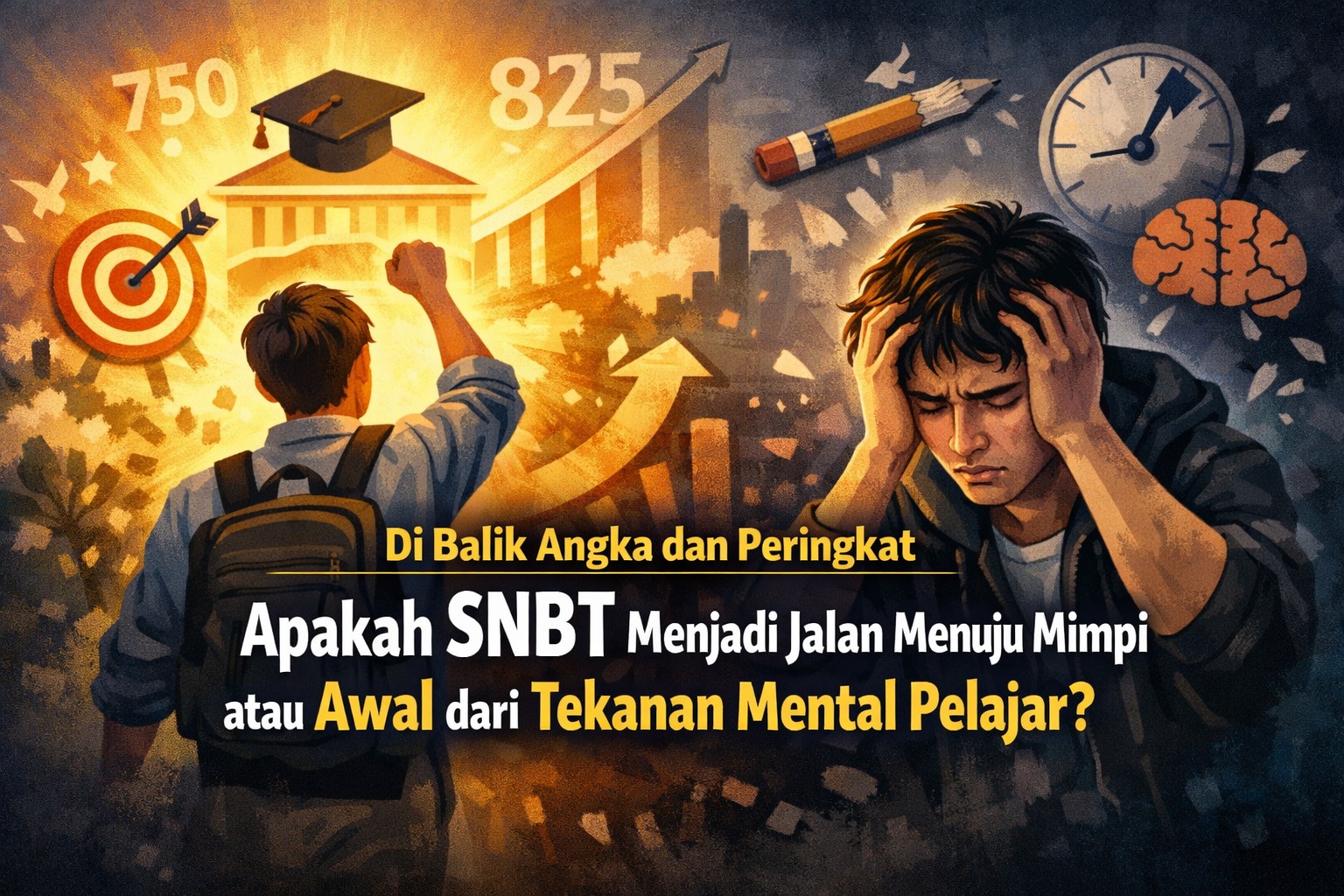 Di Balik Angka dan Peringkat, Apakah SNBT Menjadi Jalan Menuju Mimpi atau Awal dari Tekanan Mental Pelajar?
