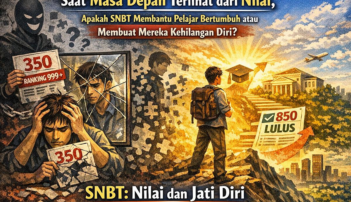 Saat Masa Depan Terlihat dari Nilai, Apakah SNBT Membantu Pelajar Bertumbuh atau Membuat Mereka Kehilangan Diri?