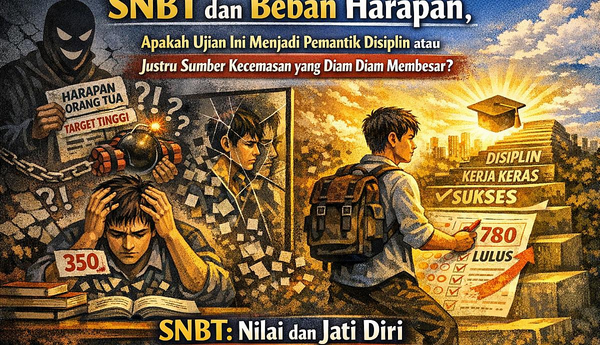 SNBT dan Beban Harapan, Apakah Ujian Ini Menjadi Pemantik Disiplin atau Justru Sumber Kecemasan yang Diam Diam Membesar?