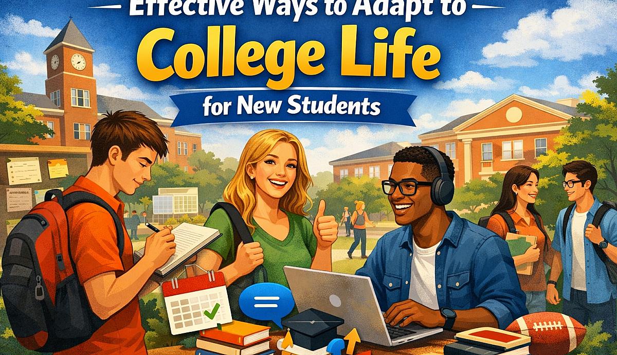 Effective Ways to Adapt to College Life for New Students