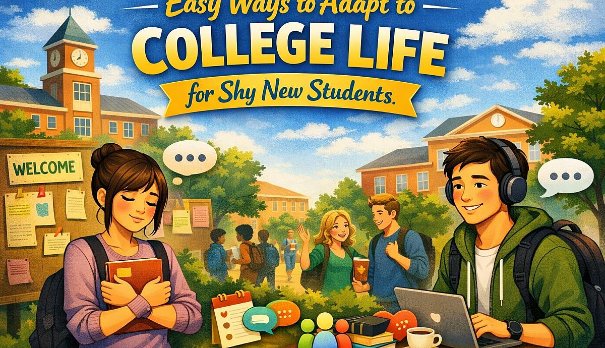Easy Ways to Adapt to College Life for Shy New Students