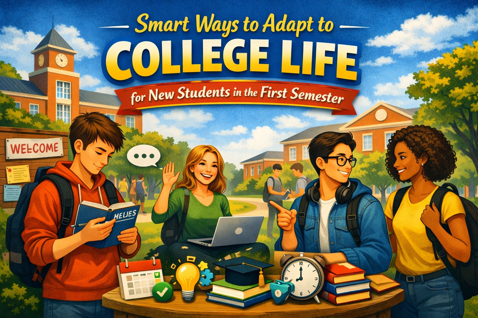 Smart Ways to Adapt to College Life for New Students in the First Semester