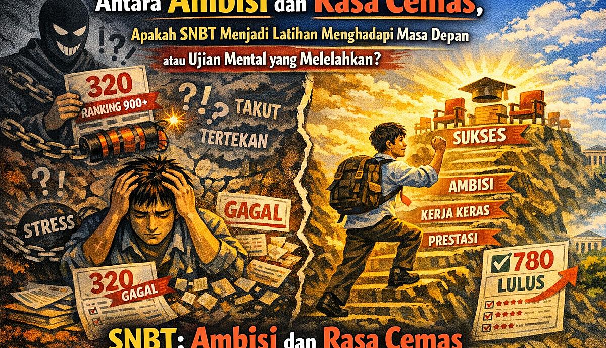 Antara Ambisi dan Rasa Cemas, Apakah SNBT Menjadi Latihan Menghadapi Masa Depan atau Ujian Mental yang Melelahkan?