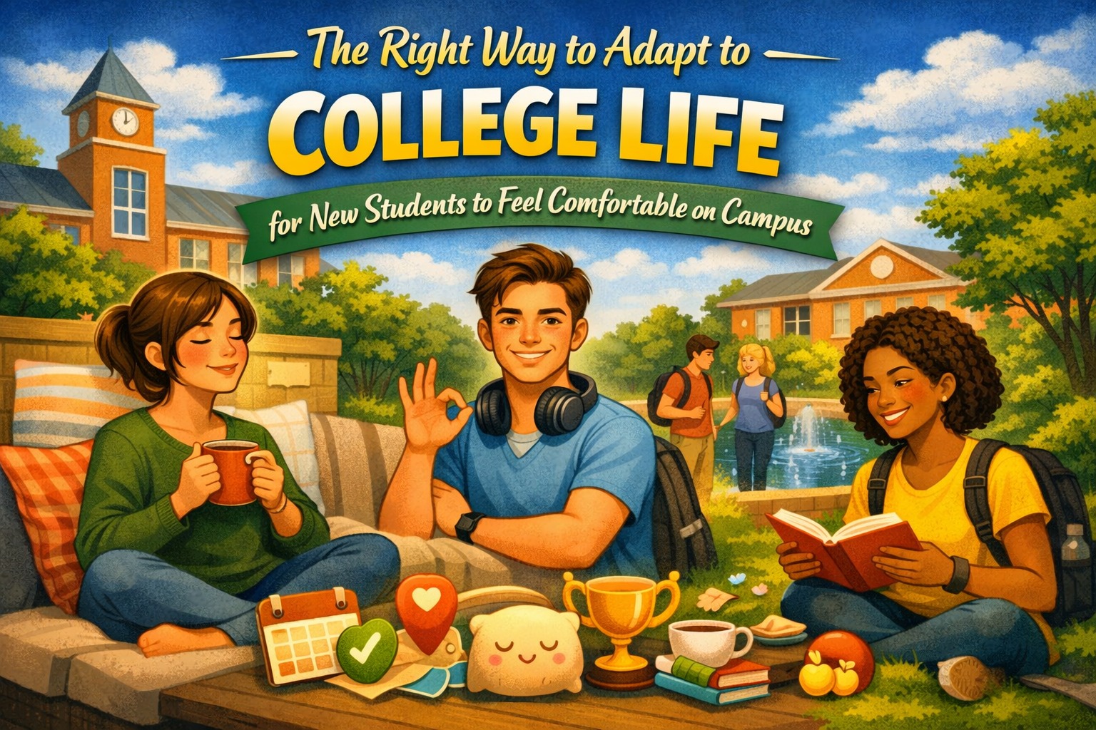 The Right Way to Adapt to College Life for New Students to Feel Comfortable on Campus