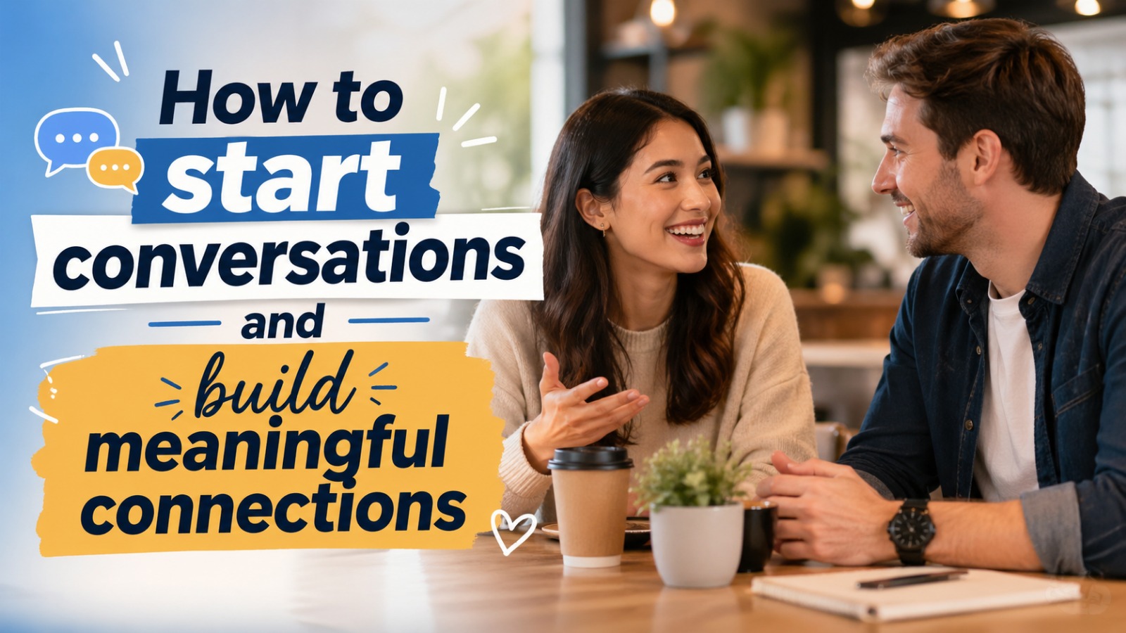 How to start conversations and build meaningful connections