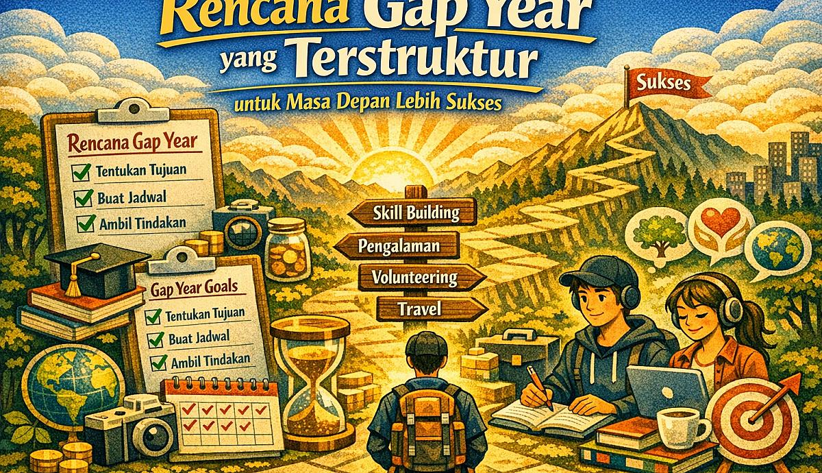 Rencana Gap Year yang Terstruktur untuk Masa Depan Lebih Sukses