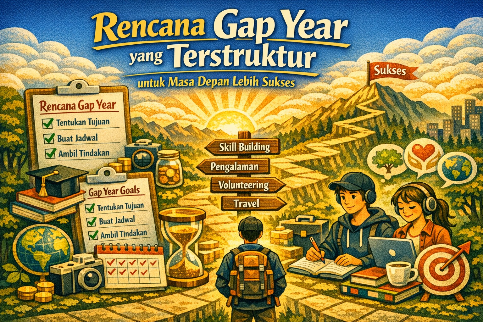 Rencana Gap Year yang Terstruktur untuk Masa Depan Lebih Sukses