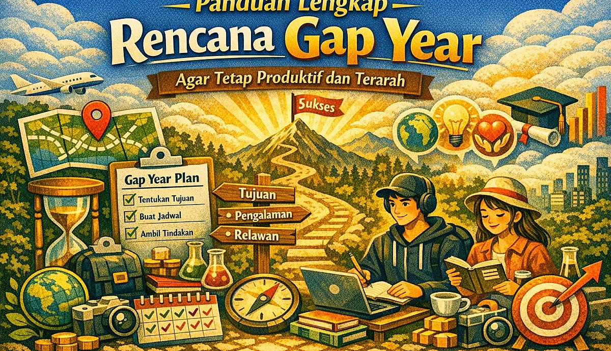 Panduan Lengkap Rencana Gap Year agar Tetap Produktif dan Terarah
