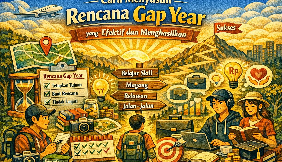 Cara Menyusun Rencana Gap Year yang Efektif dan Menghasilkan