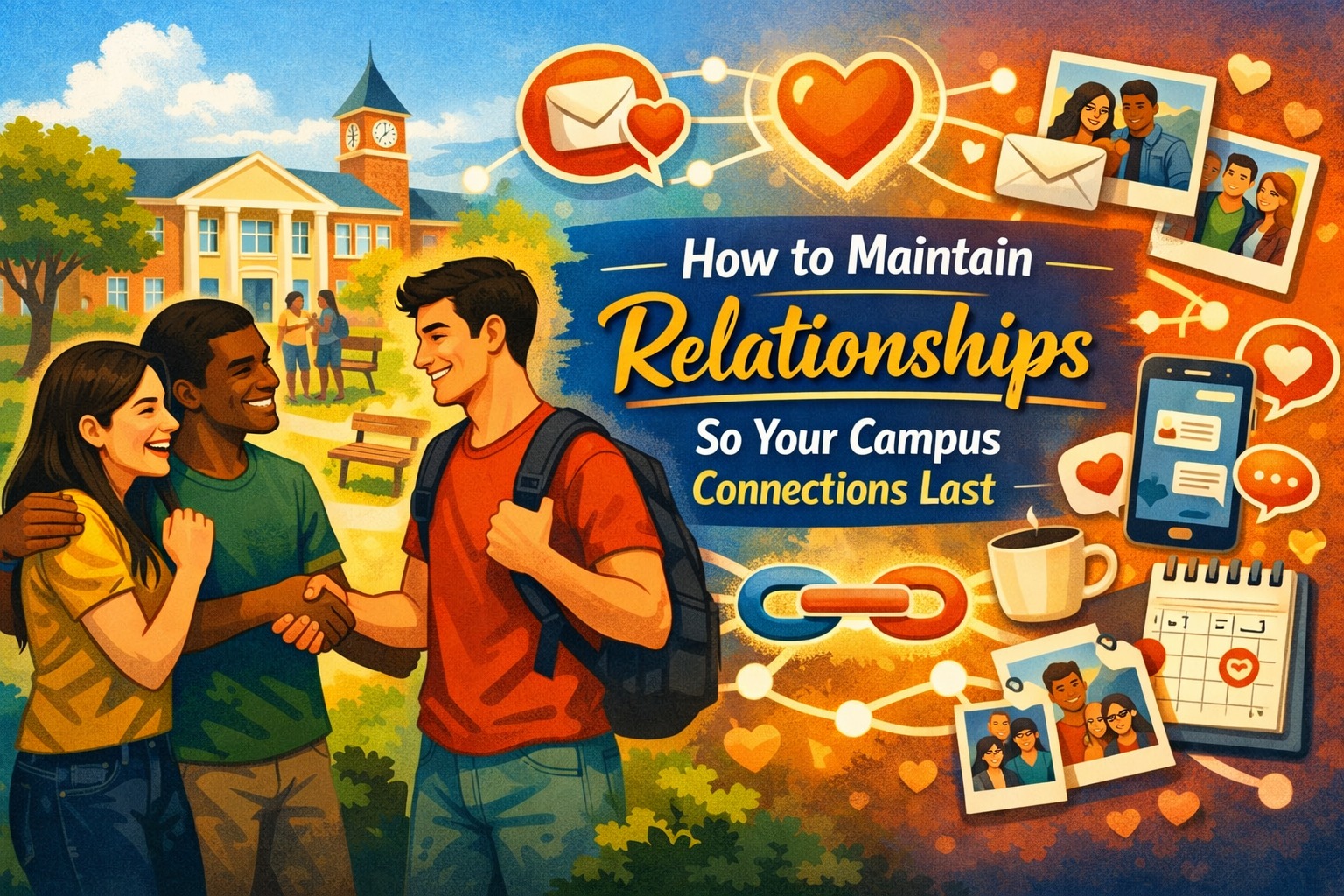How to maintain relationships so your campus connections last