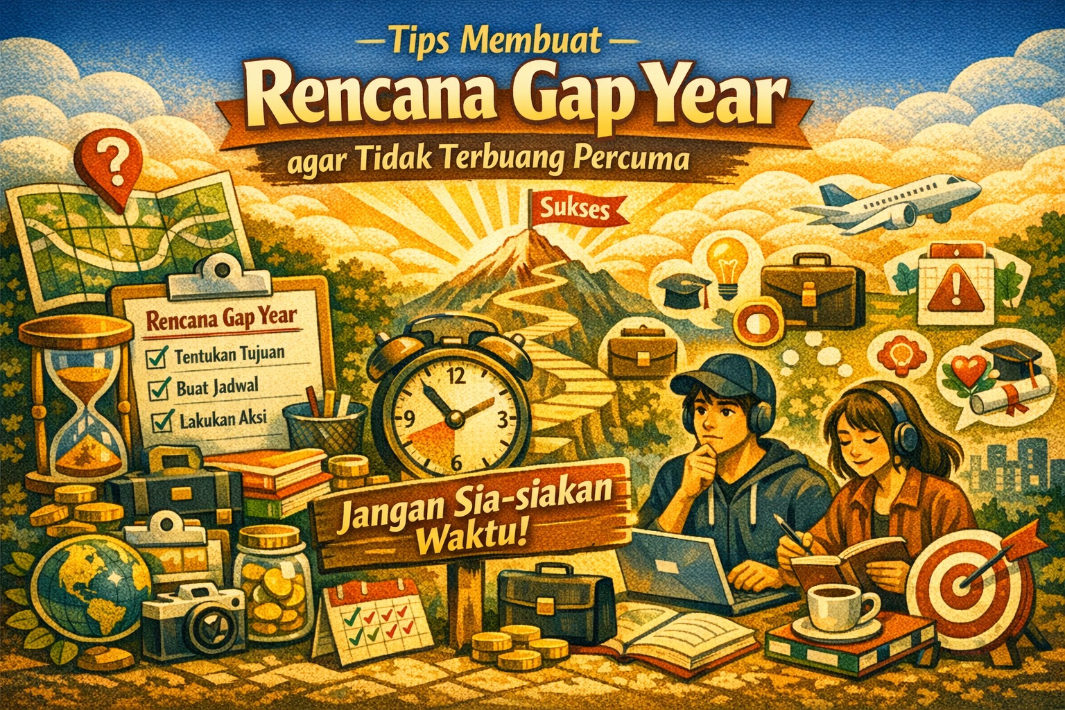 Tips Membuat Rencana Gap Year agar Tidak Terbuang Percuma
