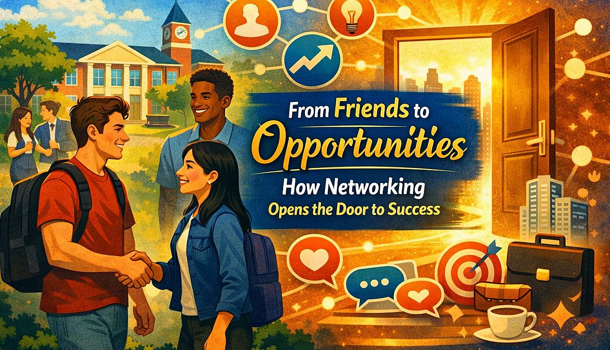 From friends to opportunities how networking opens the door to success