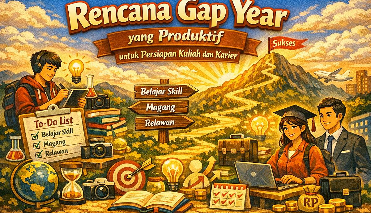 Rencana Gap Year yang Produktif untuk Persiapan Kuliah dan Karier