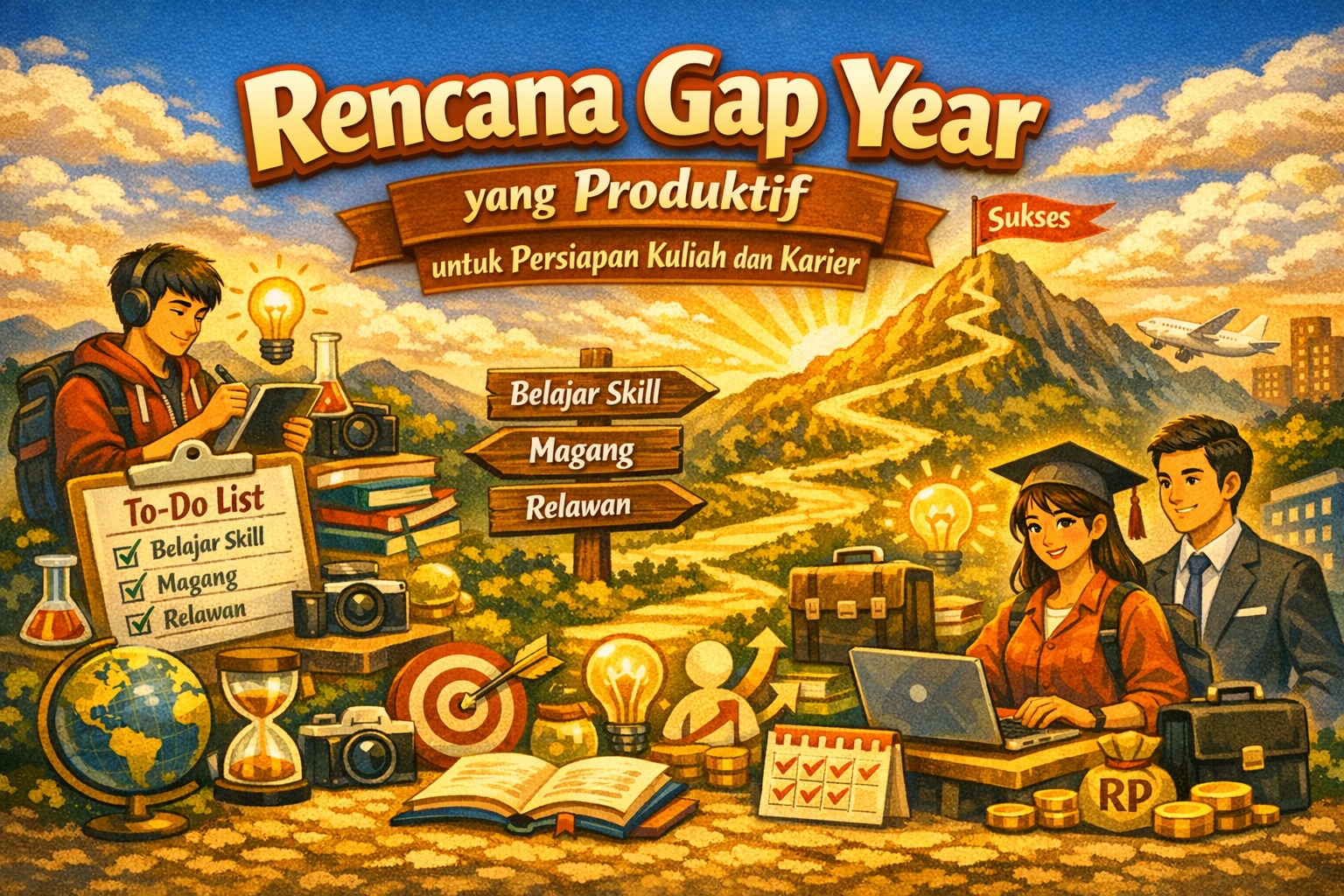 Rencana Gap Year yang Produktif untuk Persiapan Kuliah dan Karier