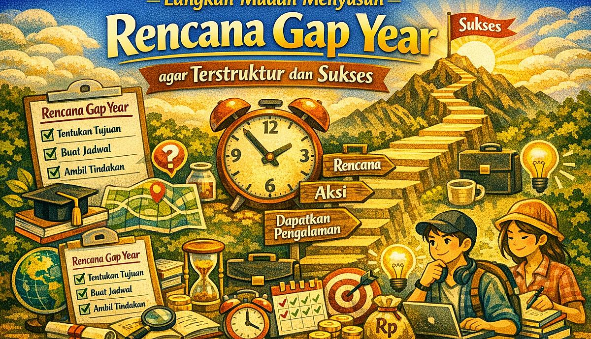 Langkah Mudah Menyusun Rencana Gap Year yang Terstruktur dan Sukses
