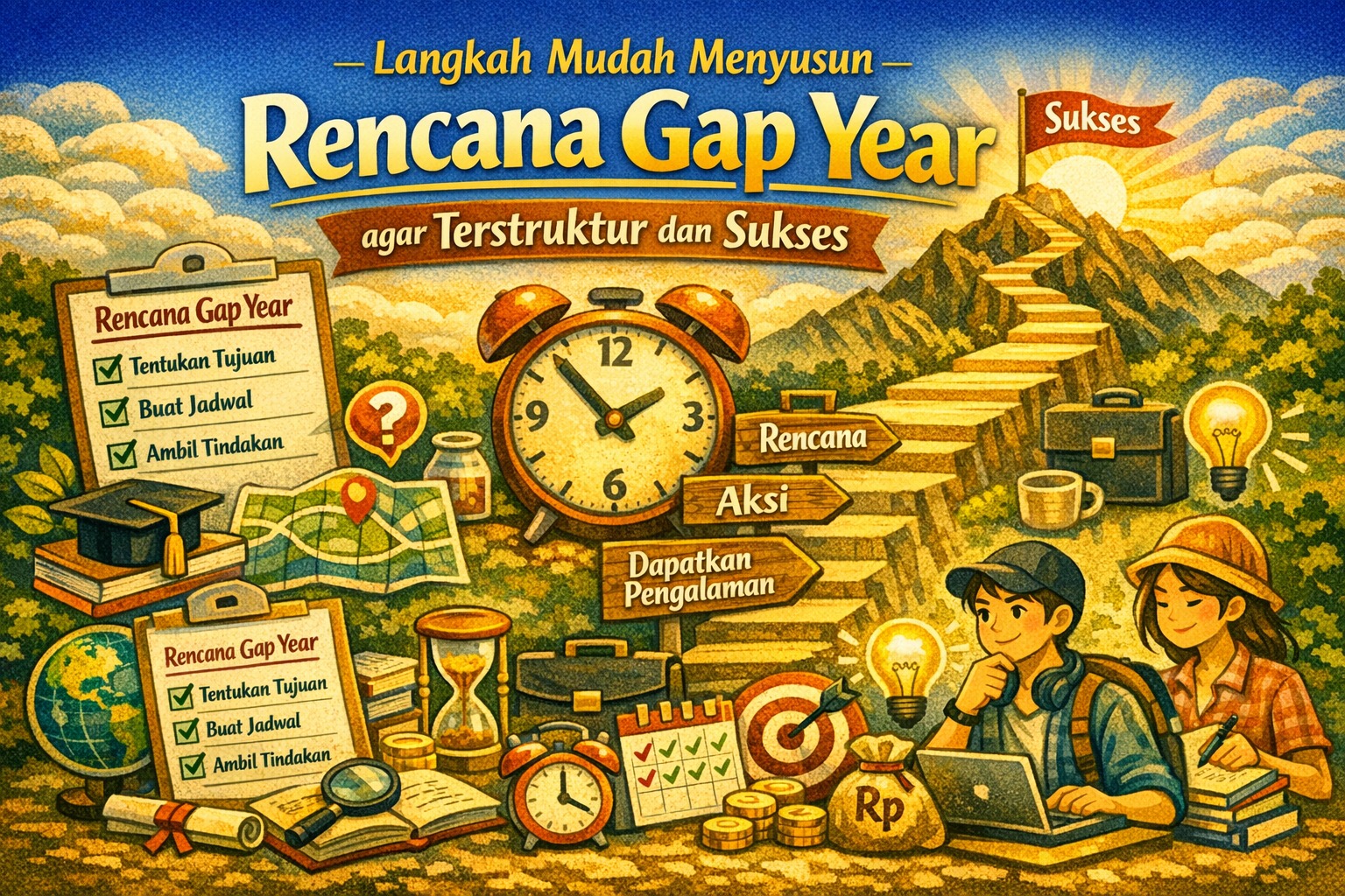 Langkah Mudah Menyusun Rencana Gap Year yang Terstruktur dan Sukses
