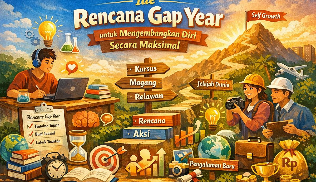 Ide Rencana Gap Year untuk Mengembangkan Diri Secara Maksimal