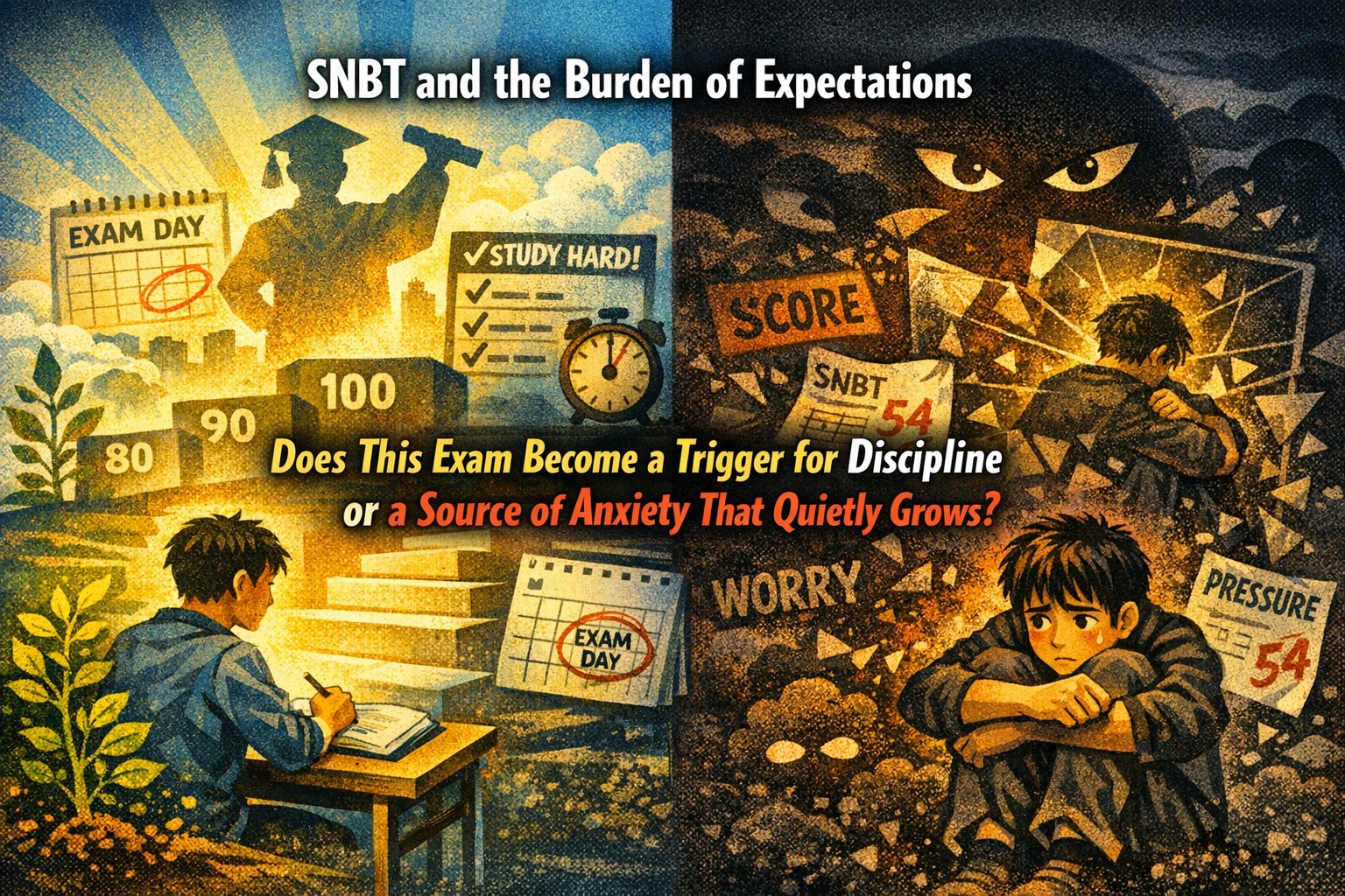 SNBT and the Burden of Expectations, Does This Exam Become a Trigger for Discipline or a Source of Anxiety That Quietly Grows?