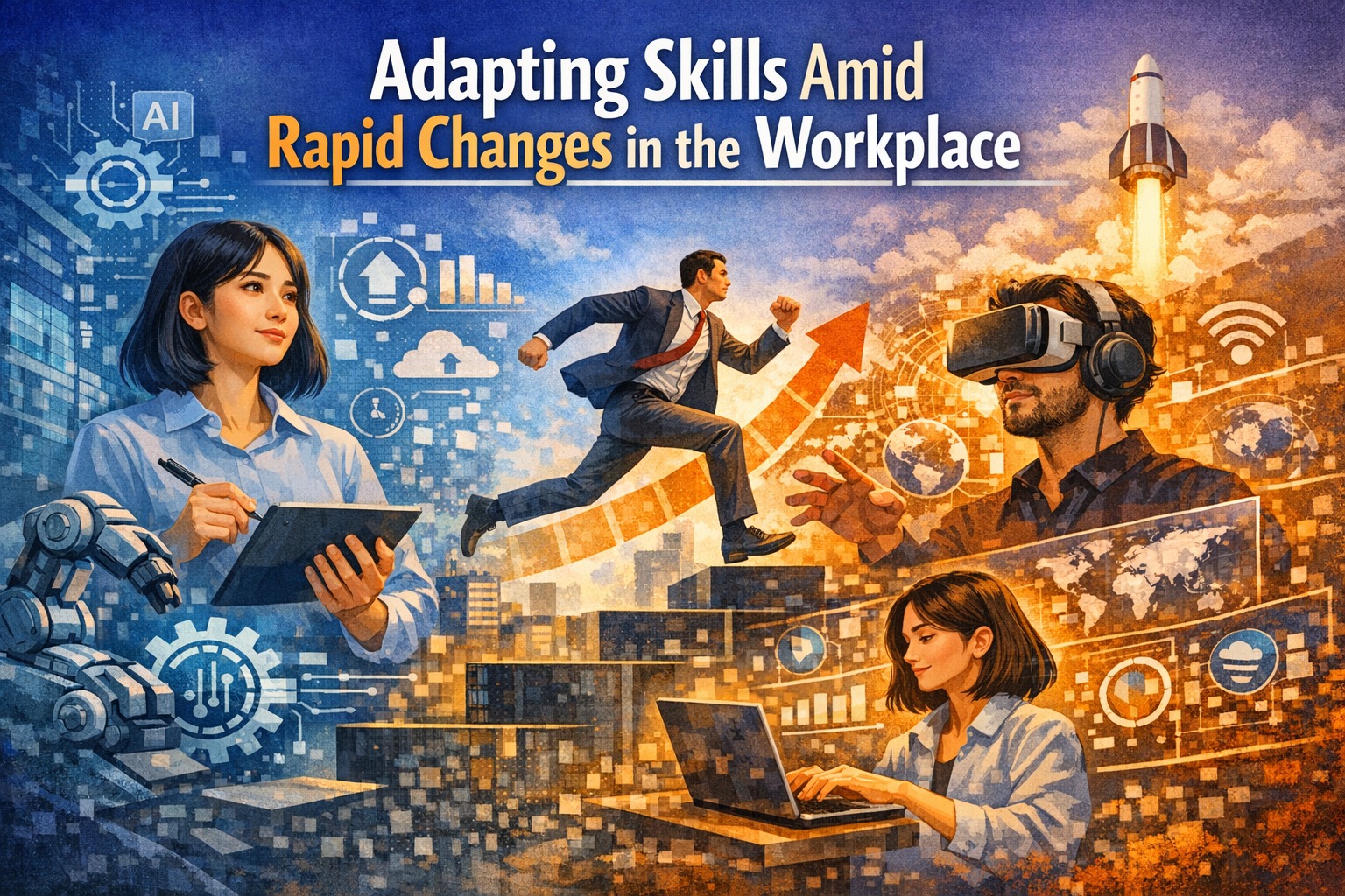 Adapting Skills Amid Rapid Changes in the Workplace