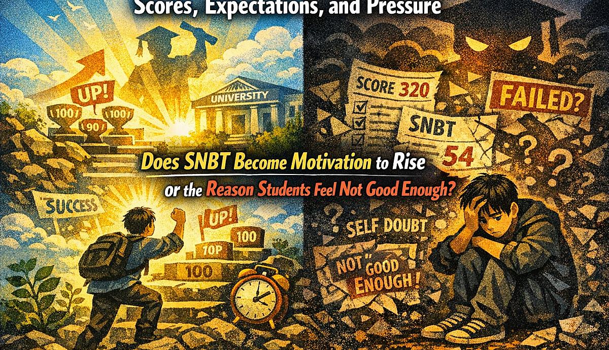Scores, Expectations, and Pressure, Does SNBT Become Motivation to Rise or the Reason Students Feel Not Good Enough?