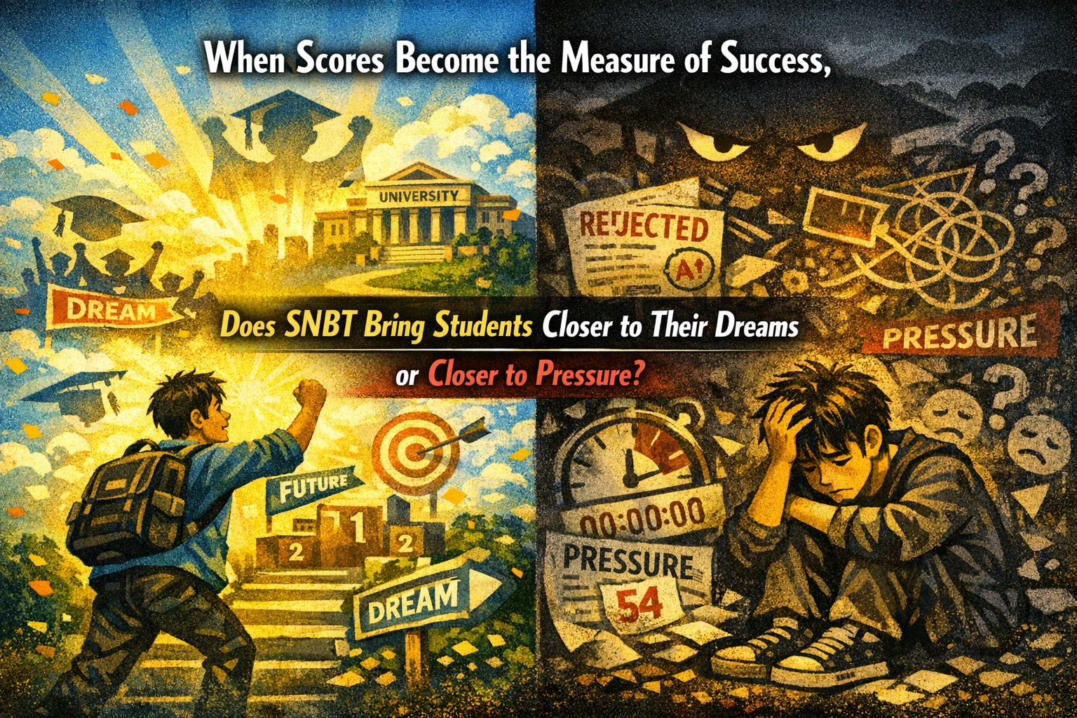 When Scores Become the Measure of Success, Does SNBT Bring Students Closer to Their Dreams or Closer to Pressure?