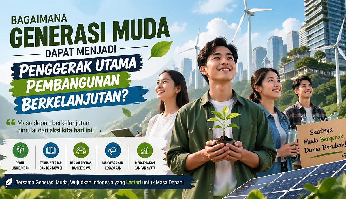 Bagaimana Generasi Muda Dapat Menjadi Penggerak Utama Pembangunan Berkelanjutan?