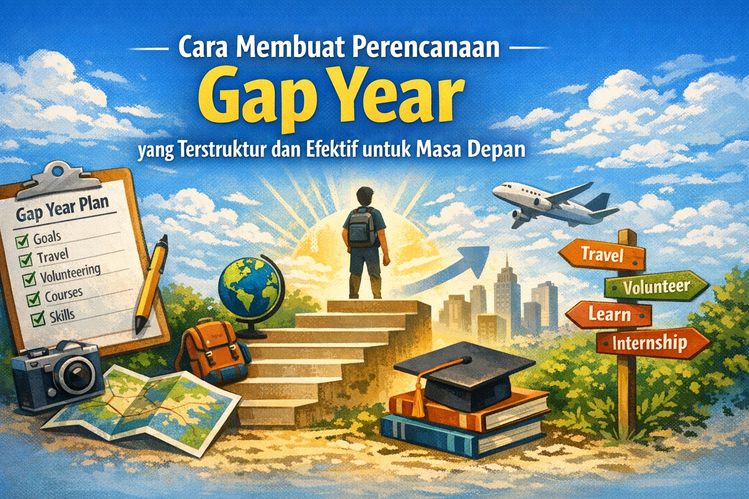 Cara Membuat Perencanaan Gap Year yang Terstruktur dan Efektif untuk Masa Depan
