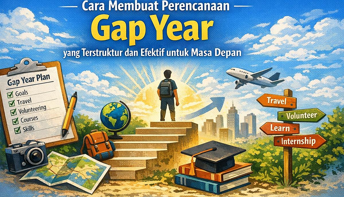 Cara Membuat Perencanaan Gap Year yang Terstruktur dan Efektif untuk Masa Depan