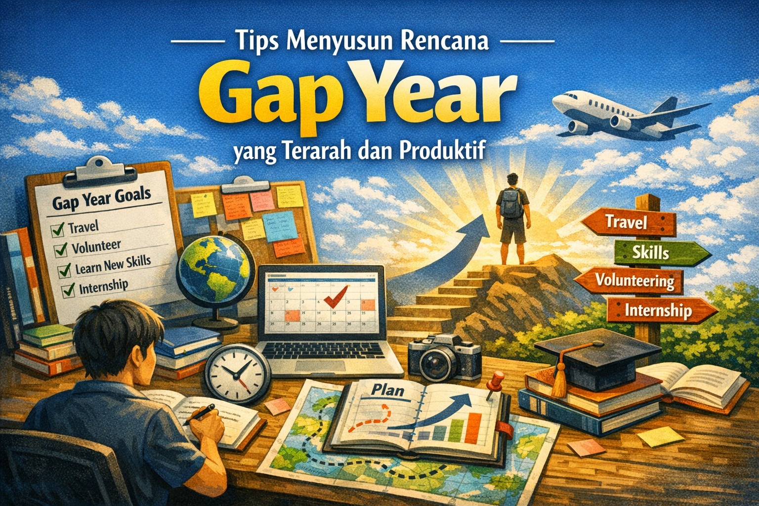 Tips Menyusun Rencana Gap Year yang Terarah dan Produktif