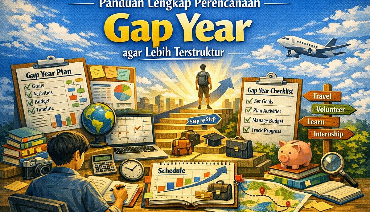 Panduan Lengkap Perencanaan Gap Year agar Lebih Terstruktur