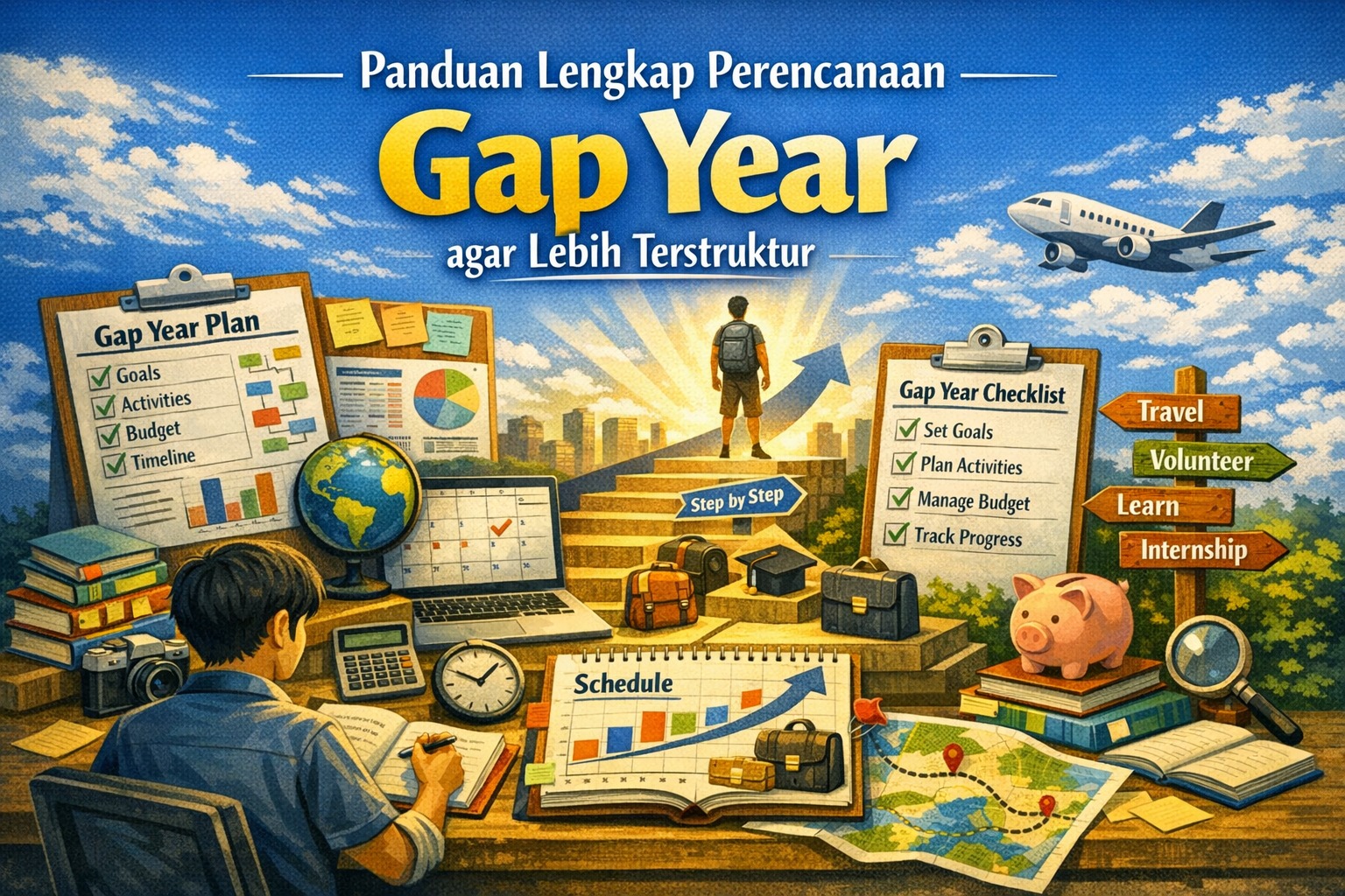 Panduan Lengkap Perencanaan Gap Year agar Lebih Terstruktur