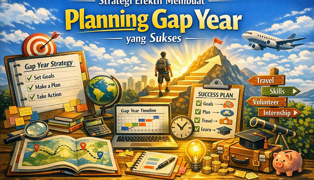 Strategi Efektif Membuat Planning Gap Year yang Sukses