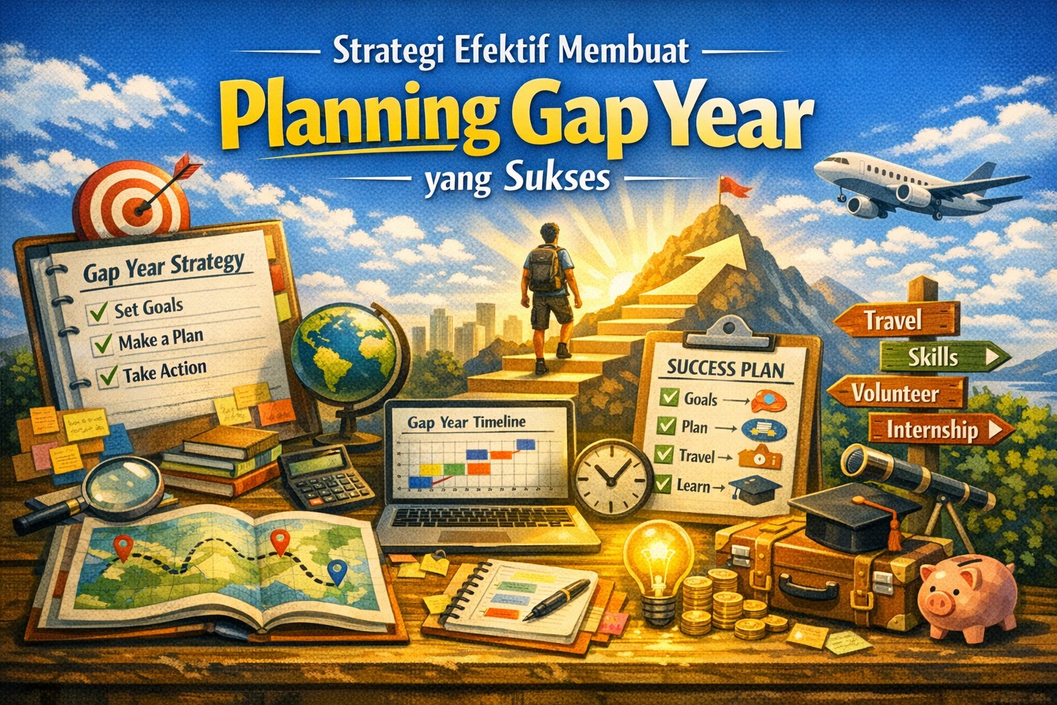 Strategi Efektif Membuat Planning Gap Year yang Sukses