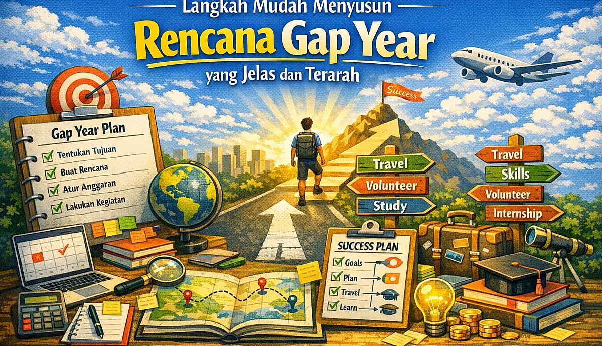 Langkah Mudah Menyusun Rencana Gap Year yang Jelas dan Terarah